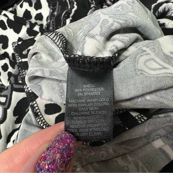 White House Black Market Floral Shift Dress Large - Picture 10 of 10